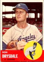 Don Drysdale 1963 Topps #360 at PristineAuction.com