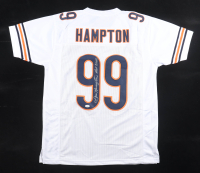 Dan Hampton Signed Jersey Inscribed "HOF 2002" (JSA) at PristineAuction.com