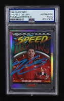 Charles Leclerc Signed 2023 Topps Chrome Speed Demons Scuderia Ferrari #SD-CL (PSA) at PristineAuction.com