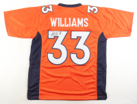 Javonte Williams Signed Jersey (JSA) at PristineAuction.com