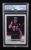 Fernando Alonso Signed 2022 Topps BWT Alpine F1 Team #13 (PSA) at PristineAuction.com