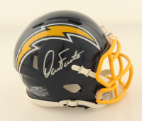 Dan Fouts Signed Chargers Speed Mini Helmet (Schwartz) at PristineAuction.com