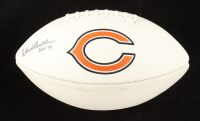 Dick Butkus Signed Bears Logo Football Inscribed "HOF 79" (JSA) at PristineAuction.com