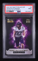 Aidan Hutchinson 2022 Wild Card Matte Black Rookie Heat Purple #2 RC (PSA 9) at PristineAuction.com