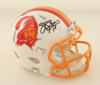 Steve DeBerg Signed Buccaneers Throwback Mini Helmet (Schwartz) at PristineAuction.com