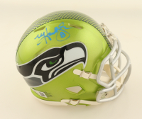 Matt Hasselbeck Signed Seahawks Flash Alternate Speed Mini Helmet (Beckett) at PristineAuction.com