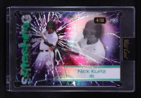 Nick Kurtz 2024 Wild Card Smashing Prismatic Silver #ASNK RC #4/10 at PristineAuction.com