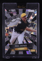 Paul Skenes 2024 Wild Card Alumination Comix Pittsburgh! Black Silver Lava #PS4 RC #8/10 at PristineAuction.com