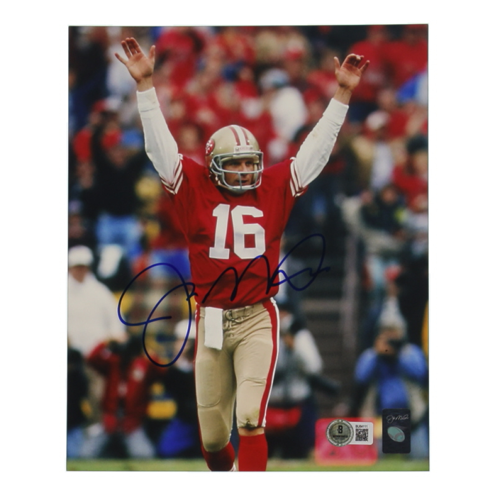 Joe Montana Signed 49ers 8x10 Photo (Beckett) at PristineAuction.com