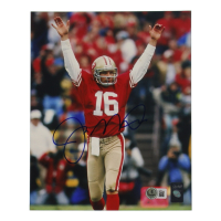 Joe Montana Signed 49ers 8x10 Photo (Beckett) at PristineAuction.com