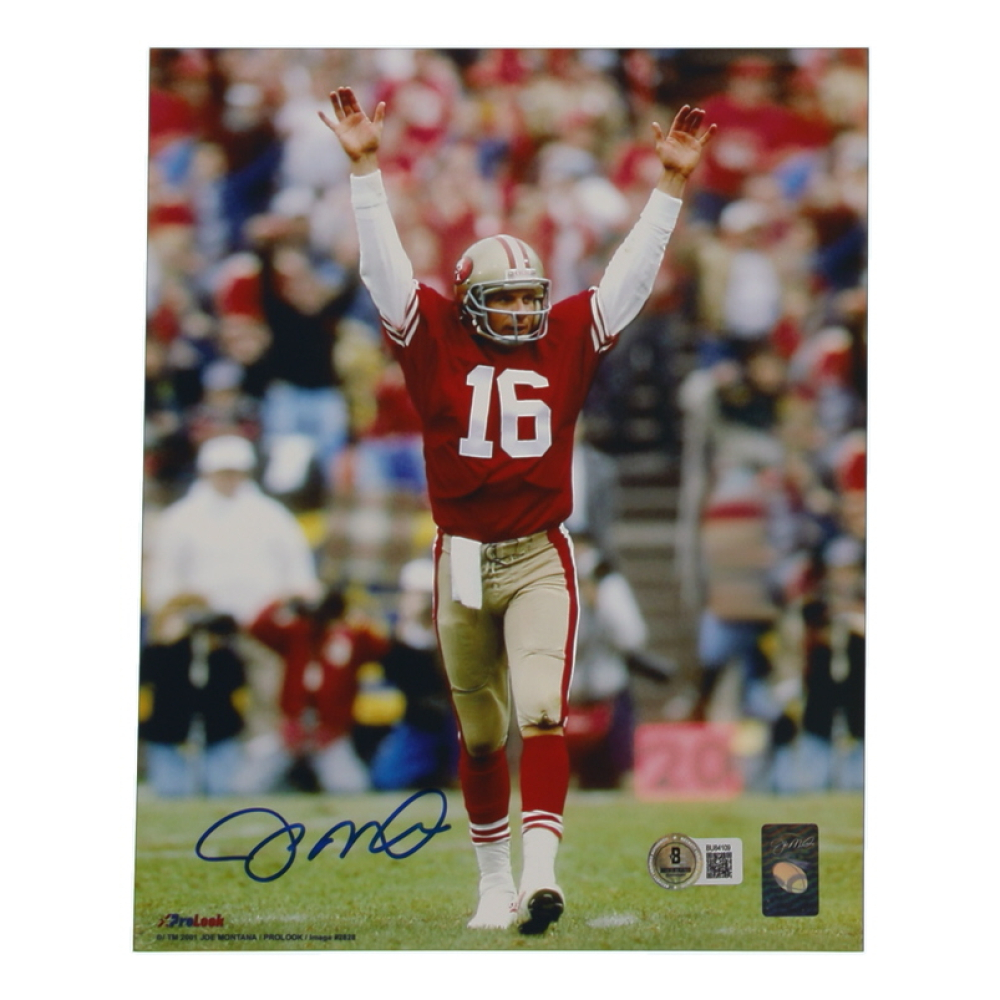 Joe Montana Signed 49ers 8x10 Photo (Beckett) at PristineAuction.com