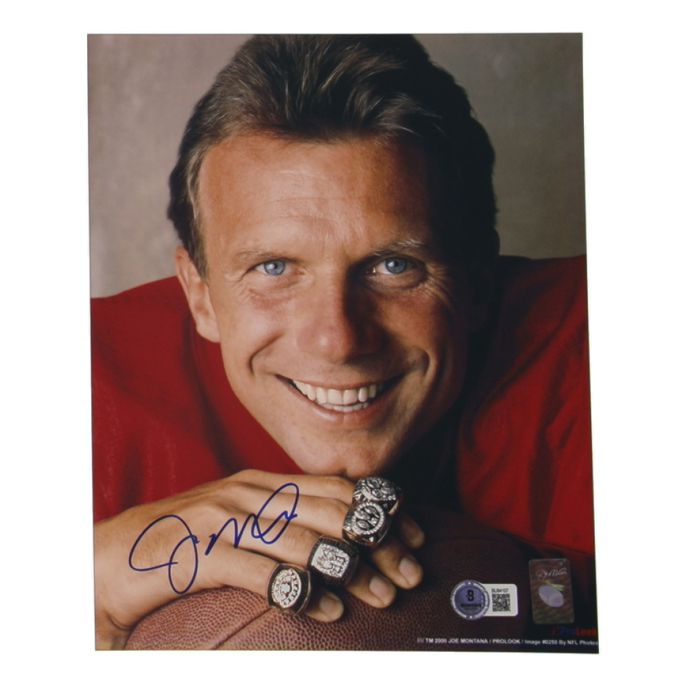 Joe Montana Signed 49ers 8x10 Photo (Beckett) at PristineAuction.com