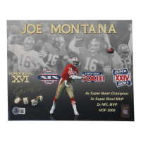 Joe Montana Signed 49ers 8x10 Photo (Beckett) at PristineAuction.com
