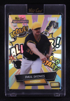 Paul Skenes 2024 Wild Card Alumination Comix All-Star! Yellow Prismatic Silver #PS1 RC #25/25 at PristineAuction.com