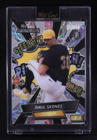 Paul Skenes 2024 Wild Card Alumination Comix Pittsburgh! Black and Gray Scope Silver #PS3 RC #8/20 at PristineAuction.com