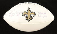 Ricky Williams Signed Saints Logo Football Inscribed "10,000 Yd Rushing Club" (JSA) at PristineAuction.com