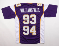Kevin Williams & Pat Williams Signed "Williams Wall" Jersey Inscribed "ROH 21" (Beckett) at PristineAuction.com