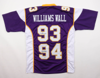 Kevin Williams & Pat Williams Signed "Williams Wall" Jersey Inscribed "ROH 21" (Beckett) at PristineAuction.com