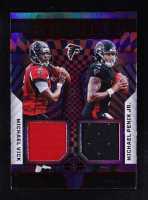 Michael Vick / Michael Penix Jr. 2024 Panini Illusions Rookie Idols Patch #RI-VP RC at PristineAuction.com