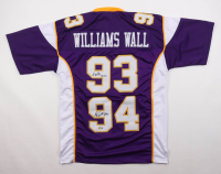 Kevin Williams & Pat Williams Signed "Williams Wall" Jersey Inscribed "ROH 21" (Beckett) at PristineAuction.com