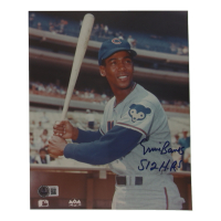 Ernie Banks Signed Cubs 8x10 Photo Inscribed "512 HRs" (Beckett) at PristineAuction.com