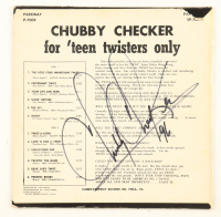 Chubby Checker Signed "For Teen Twisters Only" Vinyl Record Album Inscribed "96" (Beckett) at PristineAuction.com