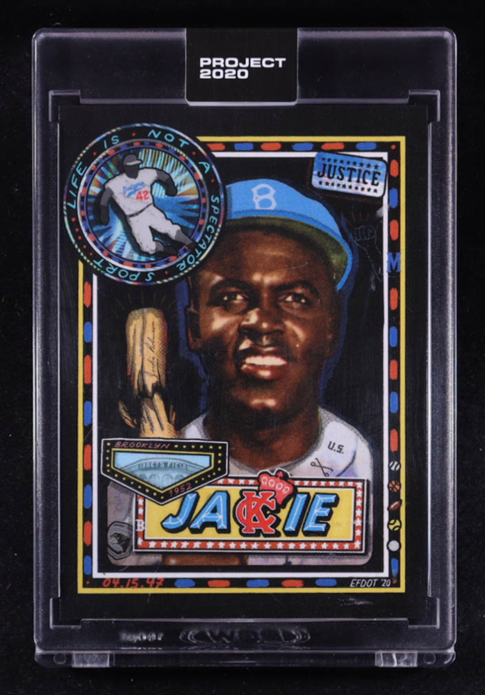 Jackie Robinson 2020 Topps Project 2020 #114 / Efdot