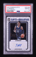 Ja Morant 2022-23 Panini Donruss Optic Opti-Graphs #OG-JAM #10/25 (PSA 10) at PristineAuction.com