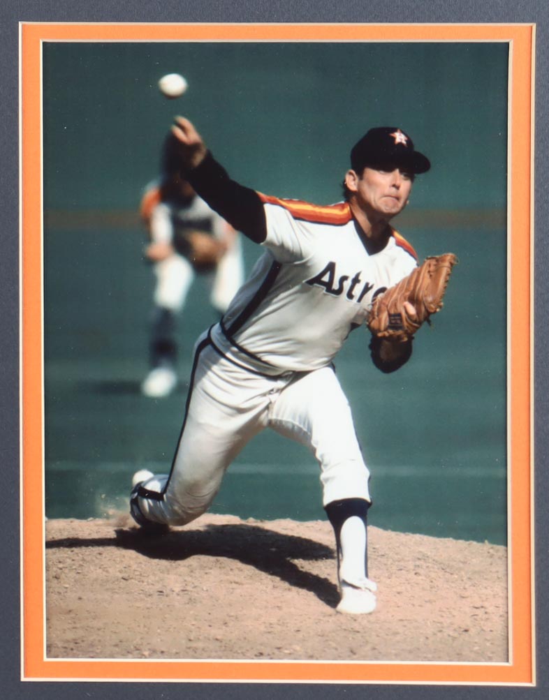 Nolan Ryan Signed Custom Framed Jersey Display Inscribed "K King" with 300 Wins Pin (PSA) at PristineAuction.com Nolan Ryan Signed Custom Framed Jersey Display Inscribed "K King" with 300 Wins Pin (PSA) at PristineAuction.com