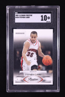 Stephen Curry 2009-10 Panini Prestige #230 RC (SGC 10) at PristineAuction.com