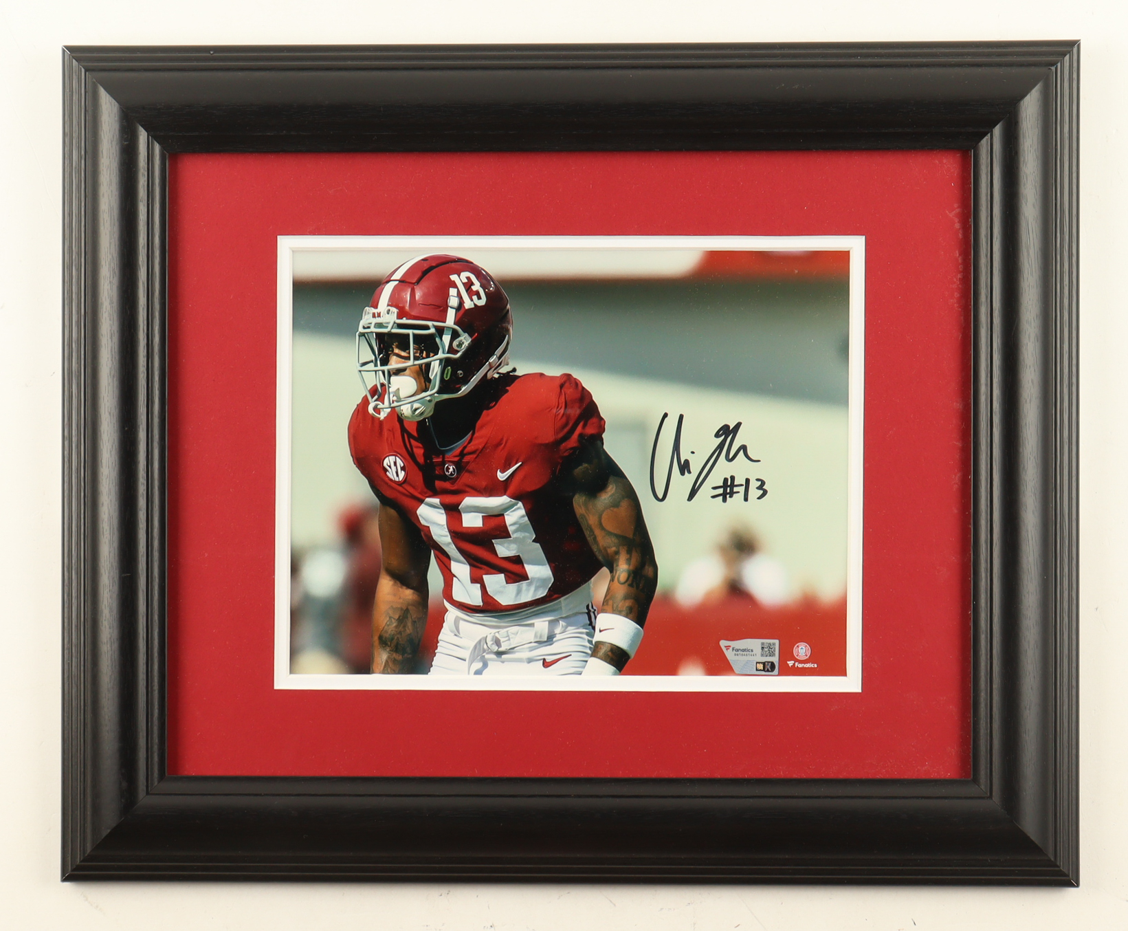 Malachi Moore Signed Alabama Crimson Tide Custom Framed Photo (Fanatics) at PristineAuction.com Malachi Moore Signed Alabama Crimson Tide Custom Framed Photo (Fanatics) at PristineAuction.com