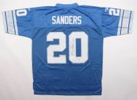 Barry Sanders Signed Lions Reebok Authentic Jersey (JSA) at PristineAuction.com