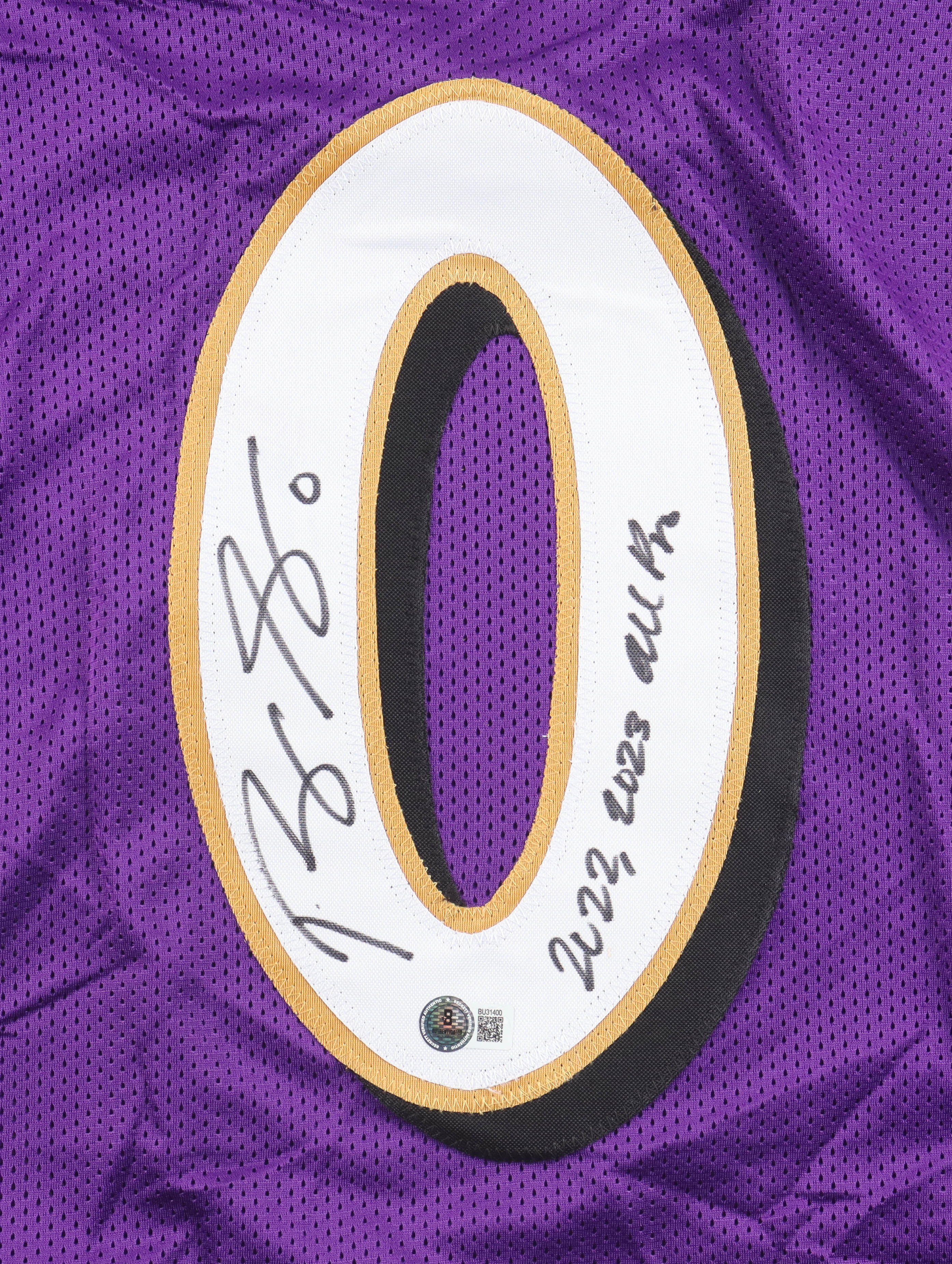 Roquan Smith Signed Jersey Inscribed "2022, 2023 All Pro" (Beckett) at PristineAuction.com Roquan Smith Signed Jersey Inscribed "2022, 2023 All Pro" (Beckett) at PristineAuction.com