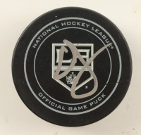 Drew Doughty Signed Kings Logo Hockey Puck (PSA) at PristineAuction.com