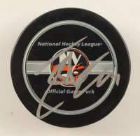 John Tavares Signed Islanders Logo Puck (PSA) at PristineAuction.com