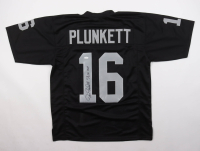 Jim Plunkett Signed Jersey Inscribed "SB XV MVP" (JSA) at PristineAuction.com