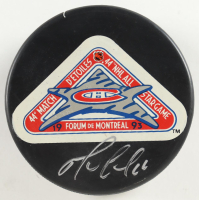 Mario Lemieux Signed 1993 All-Star Game Logo Hockey Puck (Beckett) at PristineAuction.com