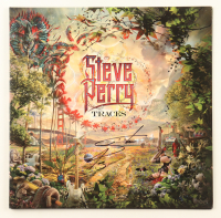 Steve Perry Signed "Traces" Vinyl Record Album Slipcover (JSA) at PristineAuction.com