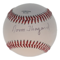 Norman Thagard Signed OL Baseball (Beckett) at PristineAuction.com