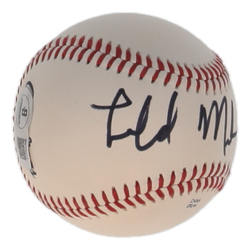 Leland Melvin Signed OL Baseball Inscribed "STS 122 129" (Beckett) at PristineAuction.com Leland Melvin Signed OL Baseball Inscribed "STS 122 129" (Beckett) at PristineAuction.com