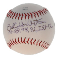 Bill McArthur Signed OL Baseball Inscribed "STS-52, 74, 92, I53-12" (Beckett) at PristineAuction.com