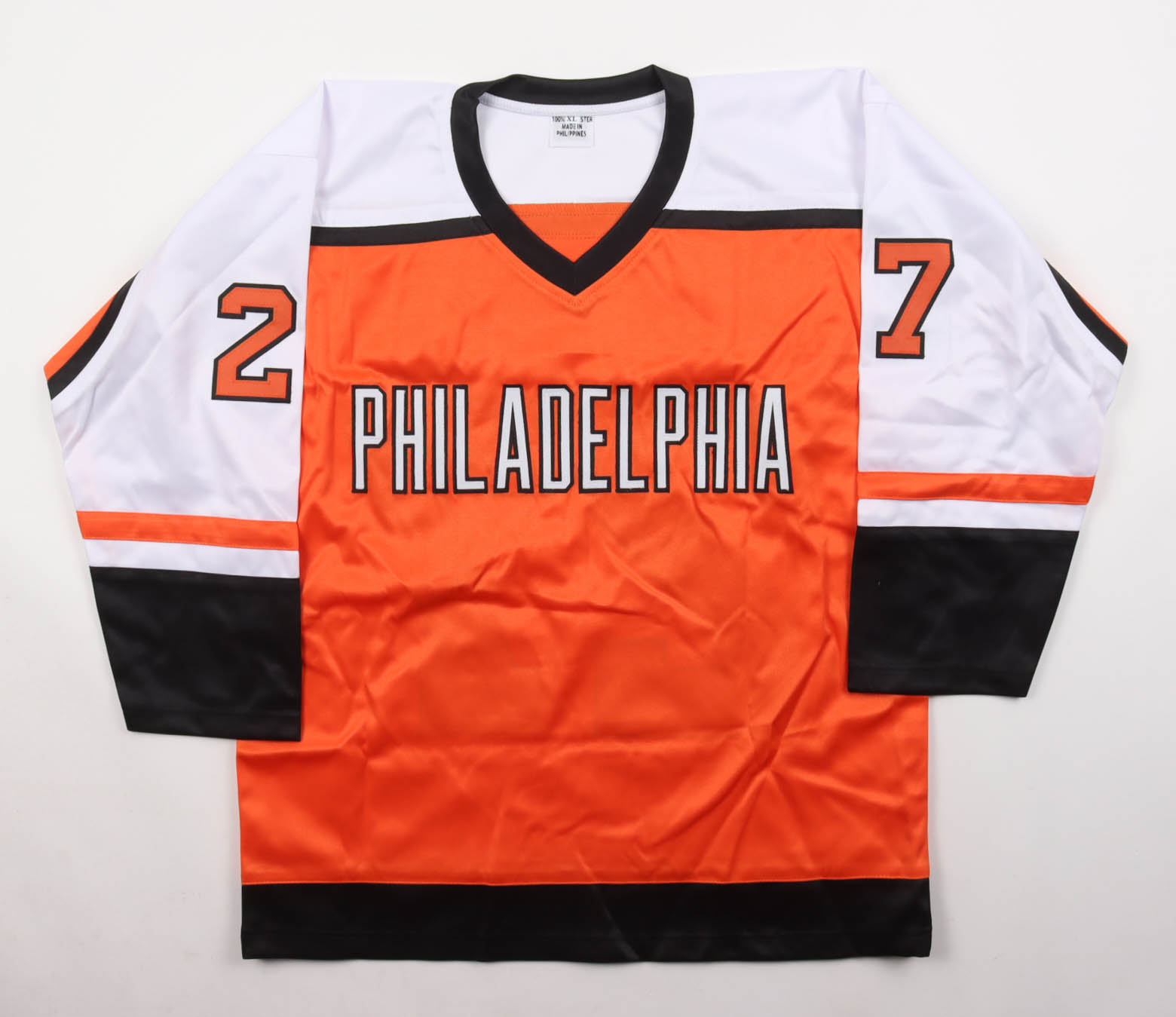 Ron Hextall Signed Jersey Inscribed "1st Goalie to Score" (Beckett) at PristineAuction.com Ron Hextall Signed Jersey Inscribed "1st Goalie to Score" (Beckett) at PristineAuction.com