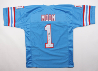 Warren Moon Signed Jersey Inscribed "HOF 06" (Beckett) at PristineAuction.com