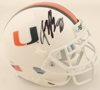 Jeremy Shockey Signed Miami Hurricanes Mini Helmet (JSA) at PristineAuction.com