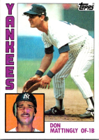 Don Mattingly 1984 Topps #8 RC at PristineAuction.com