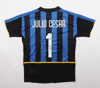 Julio Cesar Signed Inter Milan Nike Authentic Jersey (Beckett) at PristineAuction.com