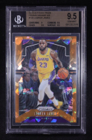 LeBron James 2019-20 Panini Prizm Orange Ice #129 (BGS 9.5) at PristineAuction.com