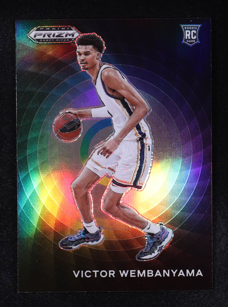 Victor Wembanyama 2023-24 Panini Prizm Draft Picks Color Wheel #1 RC