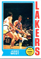 Jerry West 1974-75 Topps #176 at PristineAuction.com