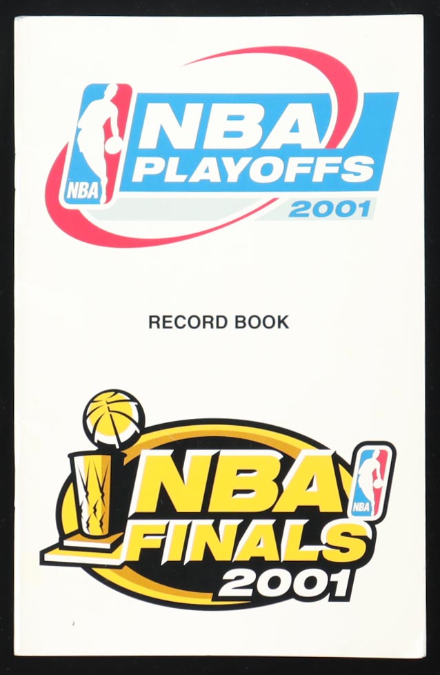 2001 NBA Finals Employee Only Draft Booklet at PristineAuction.com 2001 NBA Finals Employee Only Draft Booklet at PristineAuction.com